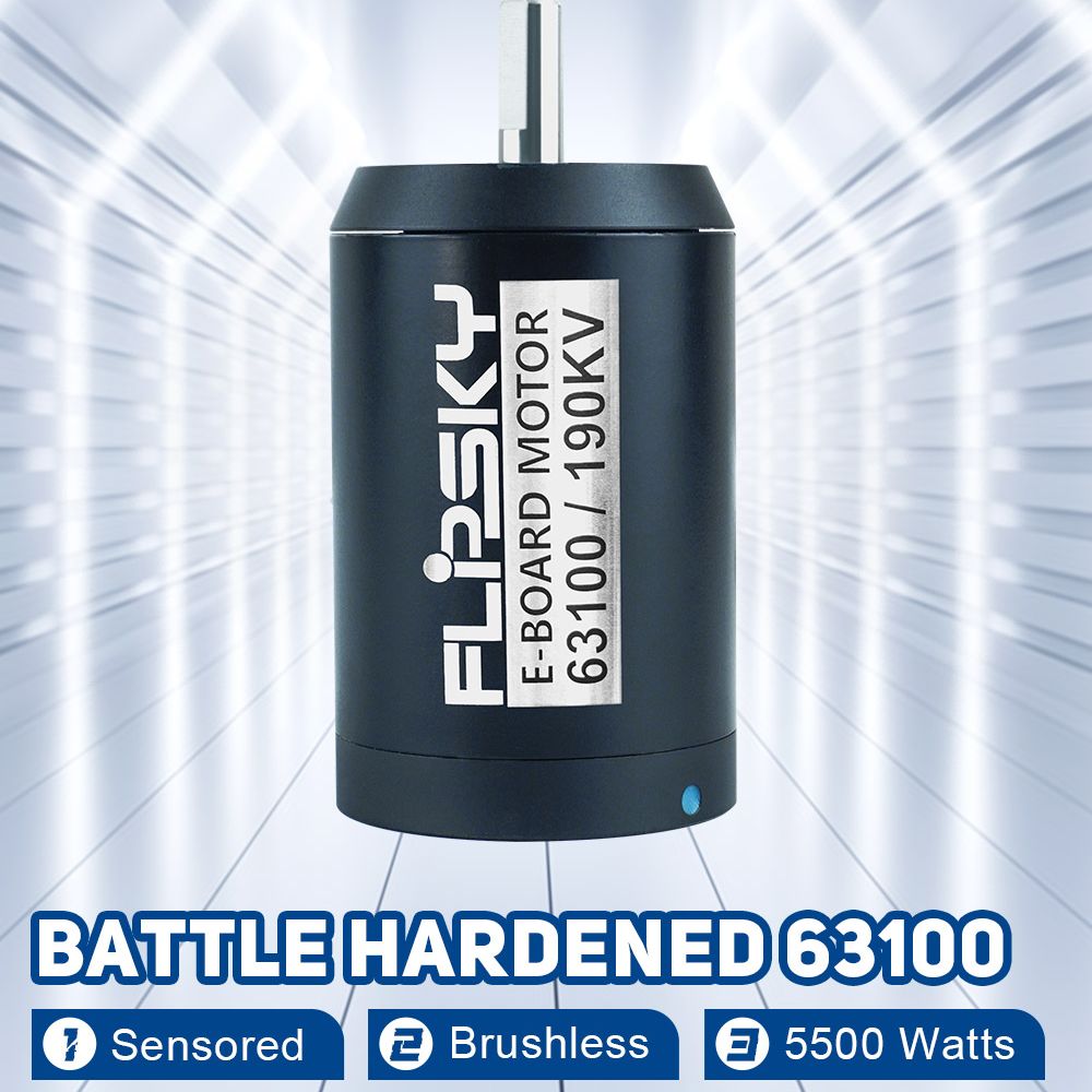 63100 Brushless Motor 140Kv - Бесщеточный двигатель Flipsky с датчиком, напряжение