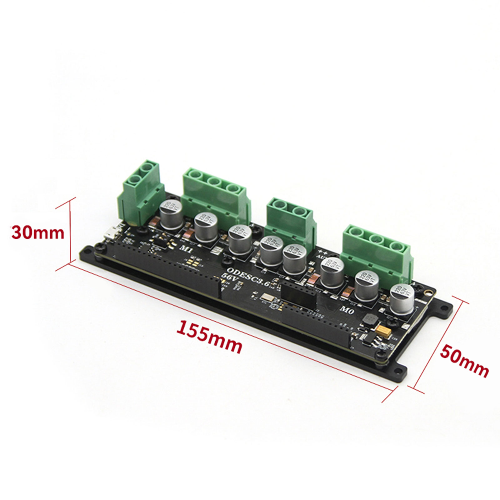 Контроллер с двойным приводом  – обзор и цена Odrive Dual Brushless Motor Controller