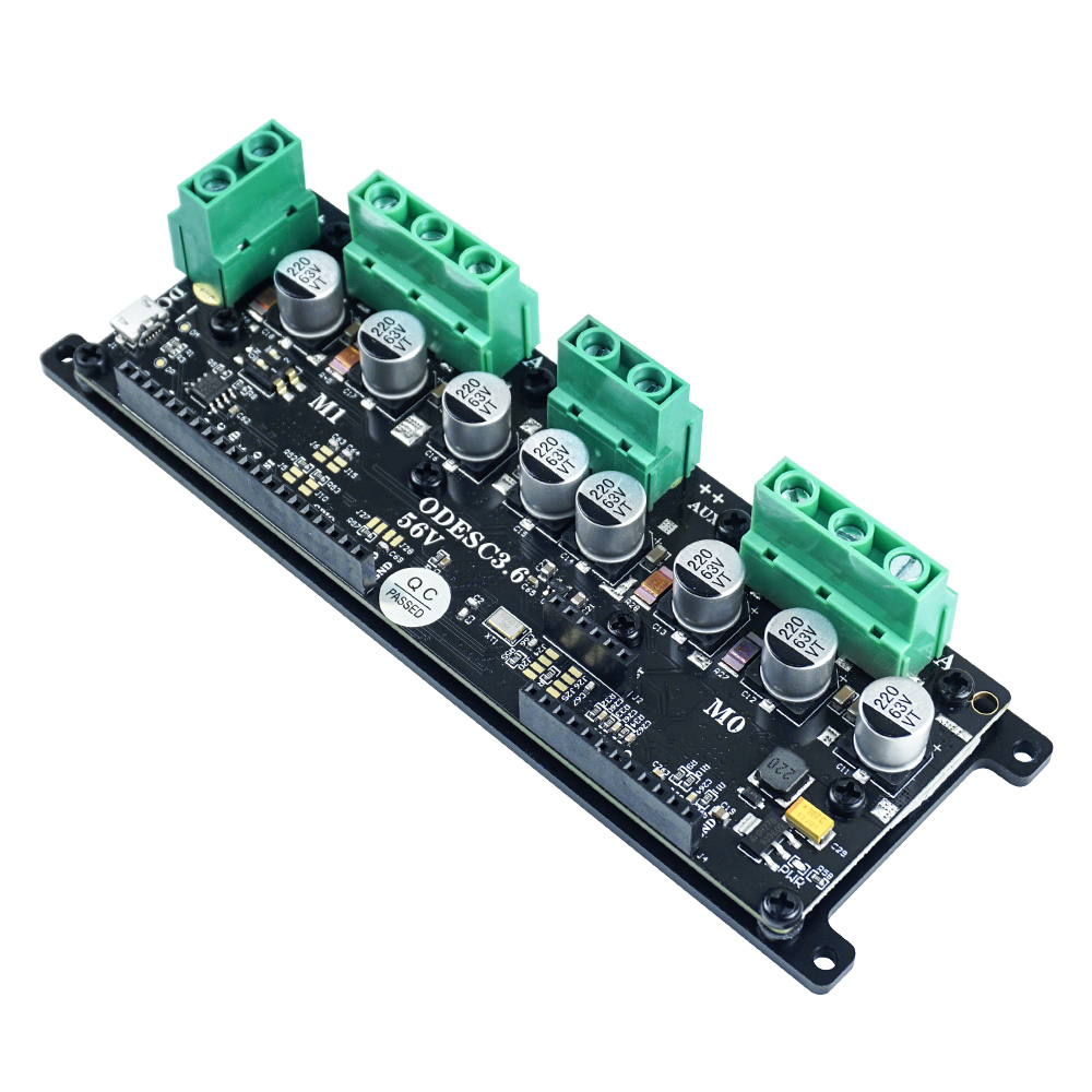 ODESC3.6 Оптимизирует высокопр – обзор и цена Odrive Dual Brushless Motor Controller